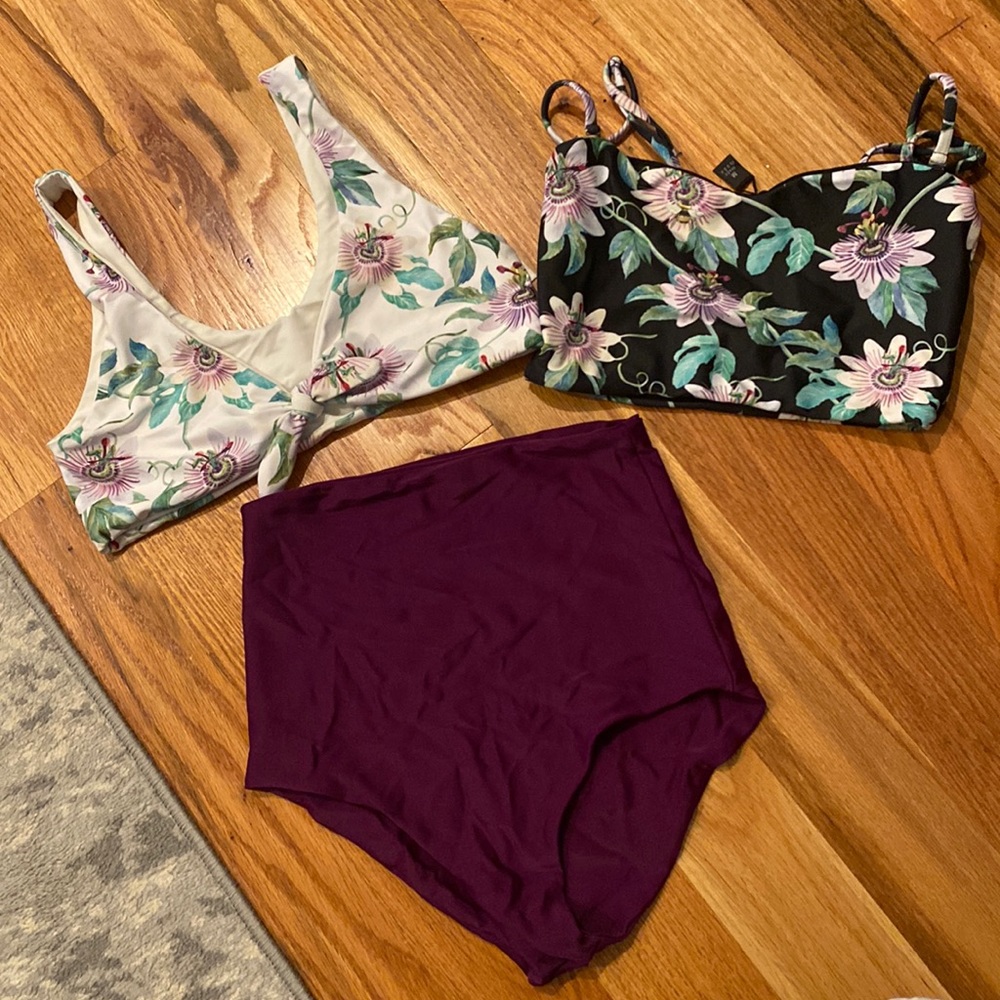 hayhay Couture high waisted bee bikini - 3 pieces